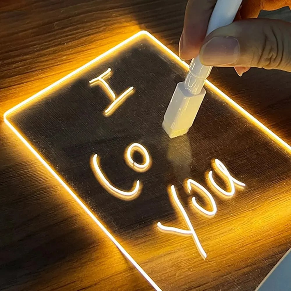 GlowNotes | Verlicht Notitieboard met LE