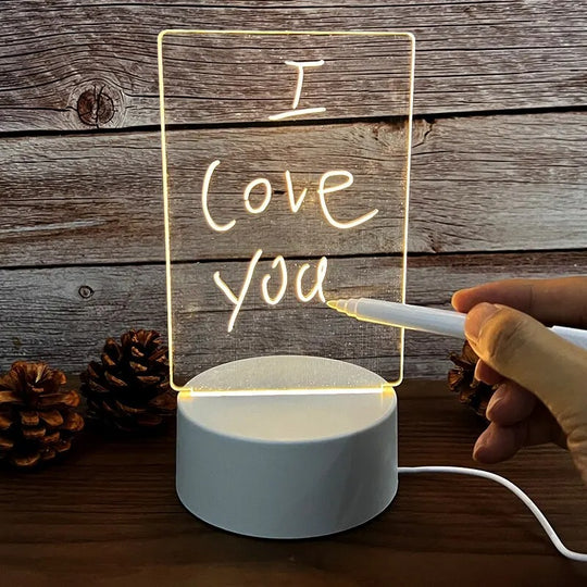 GlowNotes | Verlicht Notitieboard met LE